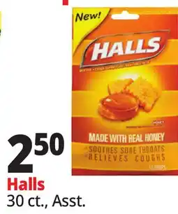 Ocean State Job Lot Halls 30 ct., Asst offer