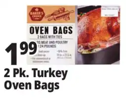 Ocean State Job Lot Bakers Choice Oven Bags 2 ct offer