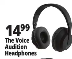 Ocean State Job Lot The Voice Audition Active Noise Cancelling Wireless Headphones Black offer