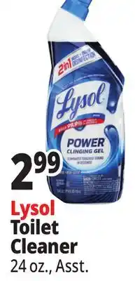 Ocean State Job Lot Lysol Toilet Cleaner offer