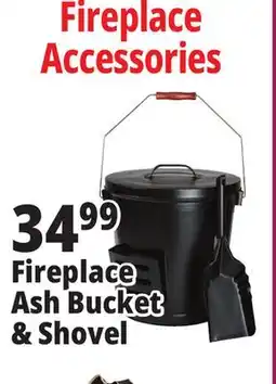 Ocean State Job Lot Panacea Fireplace Ash Bucket and Shovel offer