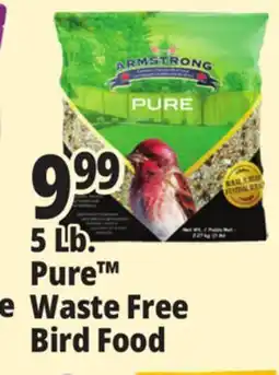 Ocean State Job Lot Pure Waste Free Bird Food offer