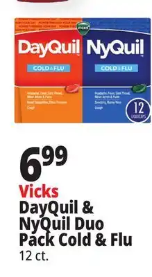 Ocean State Job Lot Vicks DayQuil & NyQuil Duo Pack Cold & Flu offer