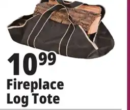 Ocean State Job Lot Open Hearth Fireplace Log Tote offer