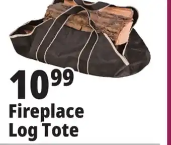 Ocean State Job Lot Open Hearth Fireplace Log Tote offer
