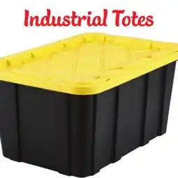 Ocean State Job Lot Sterilite Industrial Strong Box Tote 27 Gal offer