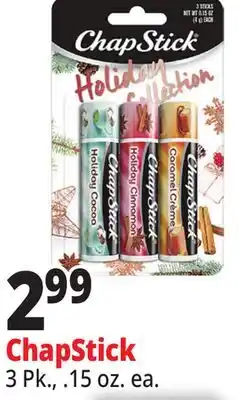 Ocean State Job Lot ChapStick offer