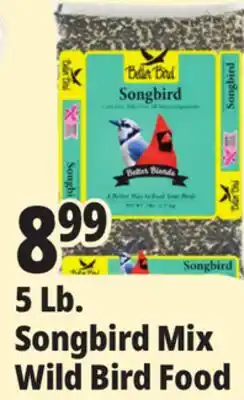 Ocean State Job Lot Better Bird Songbird Better Blends Food 5 lbs offer
