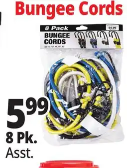 Ocean State Job Lot Assorted Bungee Cords 8 Piece offer