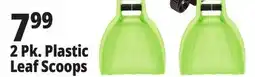 Ocean State Job Lot Plastic Leaf Scoops 2-Count offer