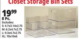 Ocean State Job Lot Nest Accents Storage Container Set 8 Piece offer