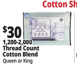 Ocean State Job Lot 1,200-2,000 Thread Count Cotton Blend offer