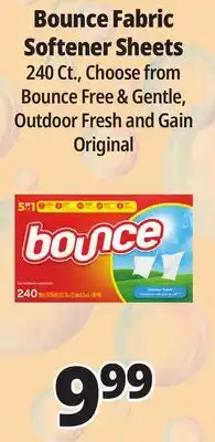 Ocean State Job Lot Bounce Free & Gentle Dryer Sheets 240 Count offer