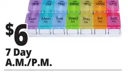 Ocean State Job Lot 7 Day Pill Planner offer