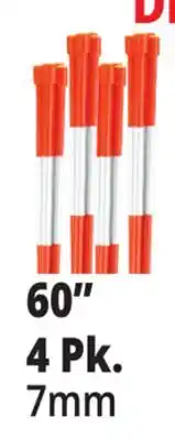 Ocean State Job Lot 60 Fiberglass Driveway Marker 4 Count offer