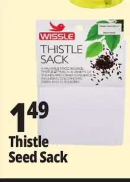 Ocean State Job Lot Wissle Thistle Sack Bird Feeder offer