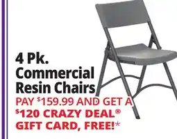 Ocean State Job Lot Cosco Zown Commercial Standard Folding Chair Shark Gray 4 Pack offer