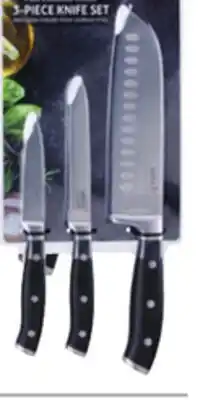 Ocean State Job Lot Santa Fe Professional Grade Knife Set 3 Piece offer