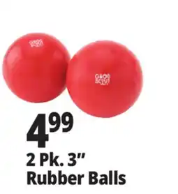 Ocean State Job Lot 2 Pk. 3 Rubber Balls offer