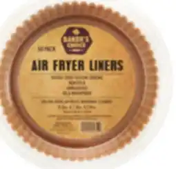 Ocean State Job Lot Baker's Choice Round Air Fryer Liners 50 Count offer