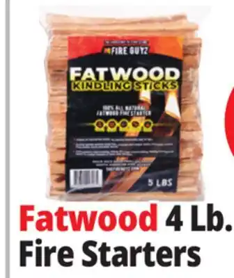 Ocean State Job Lot Fatwood 4 Lb. Fire Starters offer