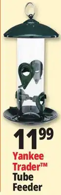 Ocean State Job Lot Yankee Trader Tube Bird Feeder offer