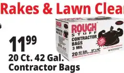Ocean State Job Lot Rough Stuff 42 Gal Contractor Trash Bags 20 Count offer