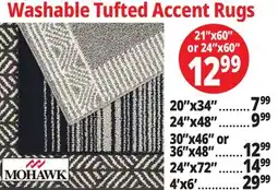 Ocean State Job Lot Washable Accent Rugs offer