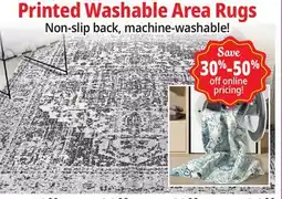 Ocean State Job Lot Printed Washable Area Rugs offer