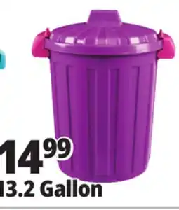 Ocean State Job Lot HemiCasa Large Clear Oscar Bin with Lid and Handles 50 L offer