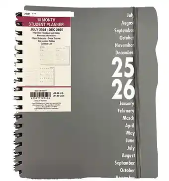 Ocean State Job Lot 2025-2026 Premiere 18 Month Student Planner 10 offer