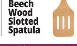 Ocean State Job Lot Beech Wood Slotted Spatula offer