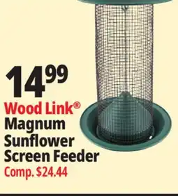 Ocean State Job Lot WoodLink Magnum Black Oil Sunflower Bird Feeder offer