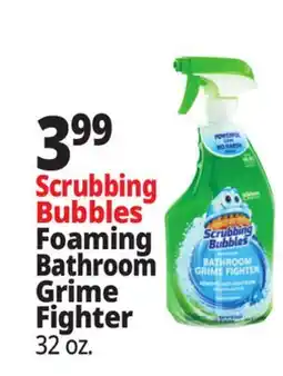 Ocean State Job Lot Scrubbing Bubbles Disinfectant Bathroom Grime Fighter Spray 32 oz offer