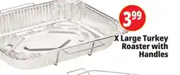 Ocean State Job Lot Extra Large Aluminum Roaster Pan with Handles offer