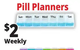 Ocean State Job Lot Weekly Pill Planner offer