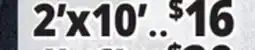 Ocean State Job Lot 2'x10' Bound Carpets offer