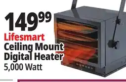 Ocean State Job Lot Lifesmart Ceiling Mount Digital Heater offer
