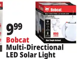 Ocean State Job Lot Bobcat Multi-Directional LED Solar Light offer