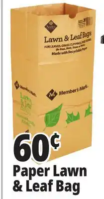 Ocean State Job Lot Single Paper Lawn & Leaf Bag offer