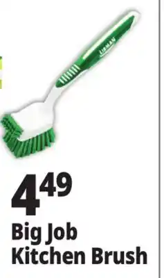 Ocean State Job Lot Big Job Kitchen Brush offer