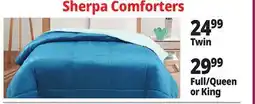 Ocean State Job Lot Sherpa Comforters offer