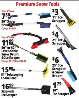 Ocean State Job Lot Ice Scrapers offer