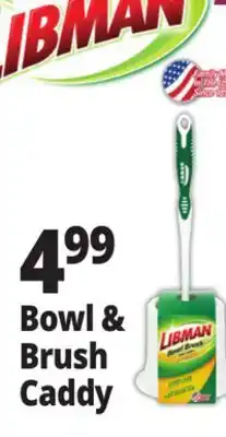 Ocean State Job Lot Libman Bowl Brush & Caddy 2 Piece offer