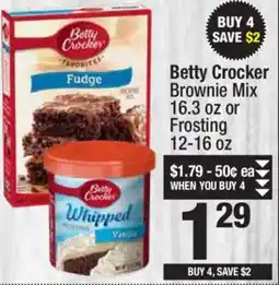 Super King Markets Betty Crocker Brownie Mix offer