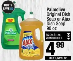 Super King Markets Palmolive Original Dish Soap or Ajax Dish Soap offer