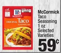 Super King Markets McCormick Taco Seasoning offer