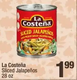 Super King Markets La costeña sliced jalapeños offer