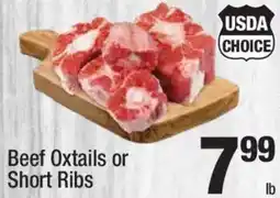 Super King Markets Beef Oxtails or Short Ribs offer