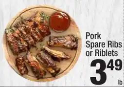 Super King Markets Pork Spare Ribs or Riblets offer